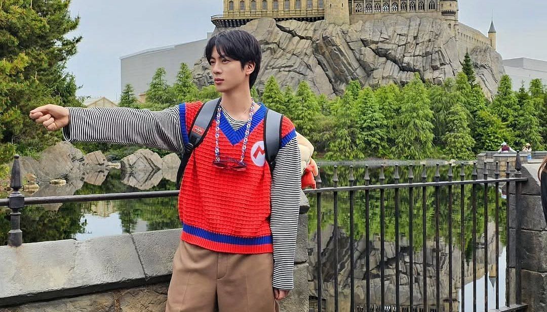 Featuring Jin (Image via @jin/Instagram)